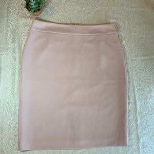 Light Pink Ann Taylor Pencil Skirt
